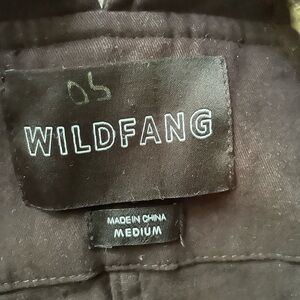 Wildfang Black Overalls Size Medium